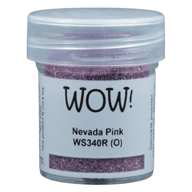 Wow Embossing Powders Wow Embossing Glitter Nevada Pink | 15ml