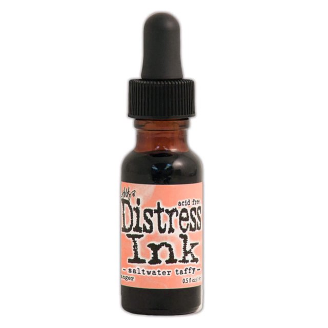 Distress Ranger Tim Holtz Distress Ink Re-Inker Saltwater Taffy | 0.5 fl oz