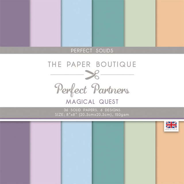 The Paper Boutique The Paper Boutique Perfect Partners Magical Quest 8 x 8 inch Colours | 36 sheets