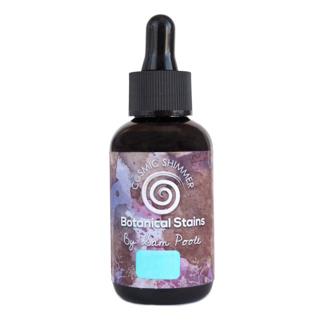 Cosmic Shimmer Cosmic Shimmer Sam Poole Botanical Stains Lupin Teal | 60 ml