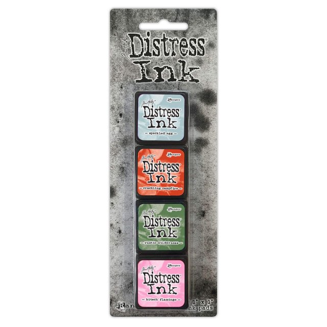 Distress Ranger Tim Holtz Mini Distress Ink Pad Kit No 16 | Set of 4