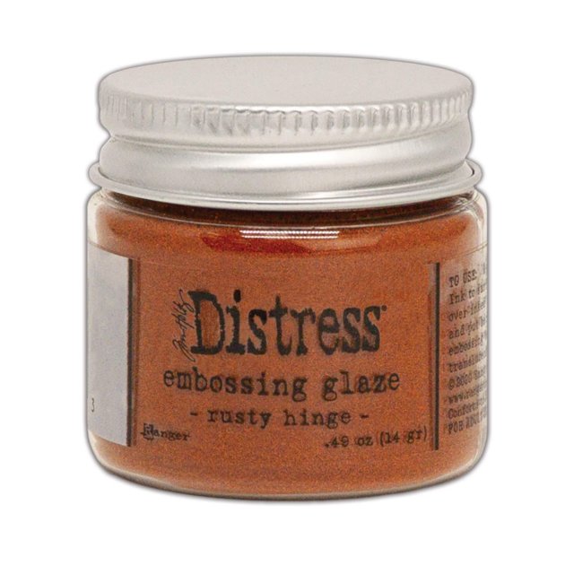 Distress Ranger Tim Holtz Distress Embossing Glaze Rusty Hinge | 1oz