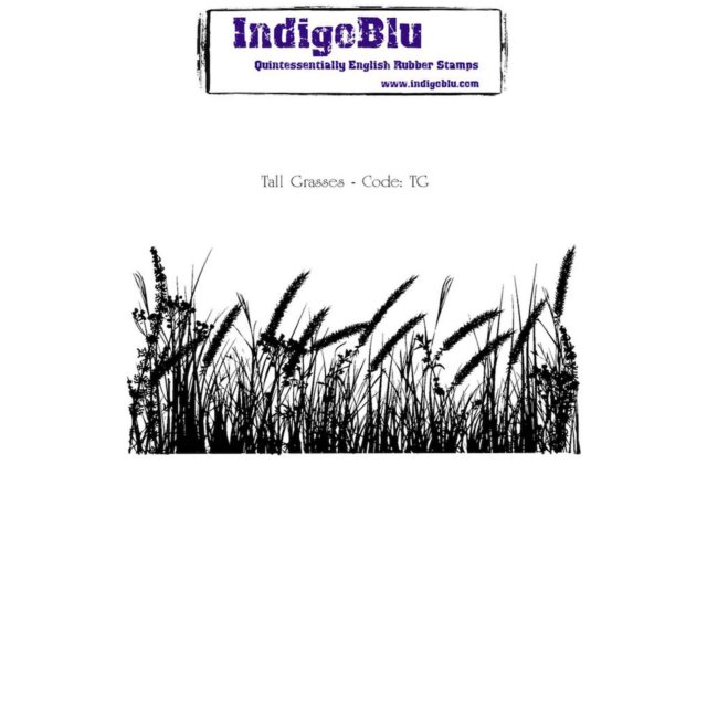 IndigoBlu Stamps IndigoBlu A6 Rubber Mounted Stamp Tall Grasses