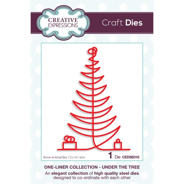 Creative Expressions Creative Expressions Craft Dies One-Liner Collection Under The Tree