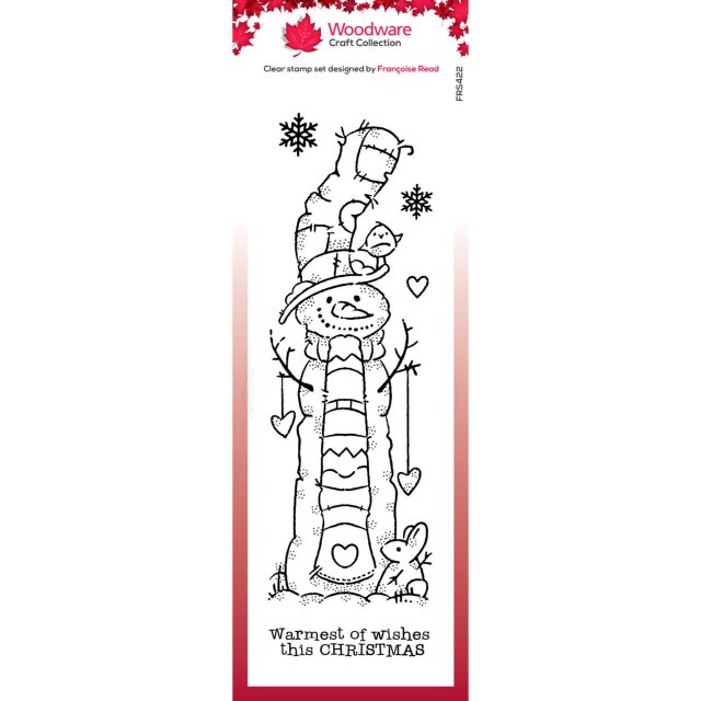 Woodware Woodware Clear Stamps Tall Snowman | Set of 5