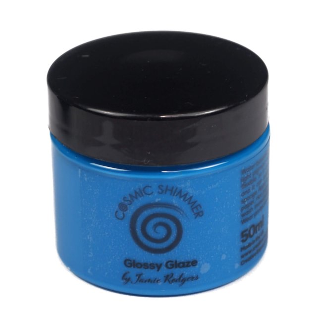 Cosmic Shimmer Cosmic Shimmer Jamie Rodgers Glossy Glaze Curious Blue | 50ml