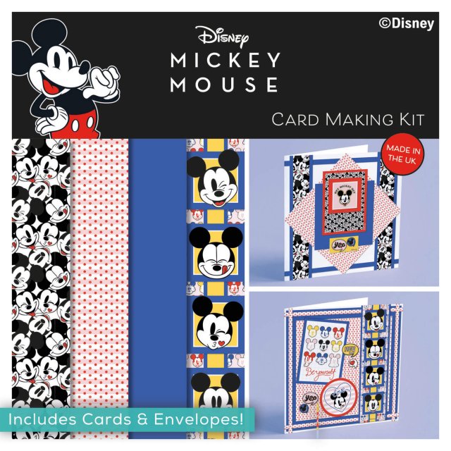 Disney Disney Mickey Mouse Mini Card Kit | 6 x 6 inch