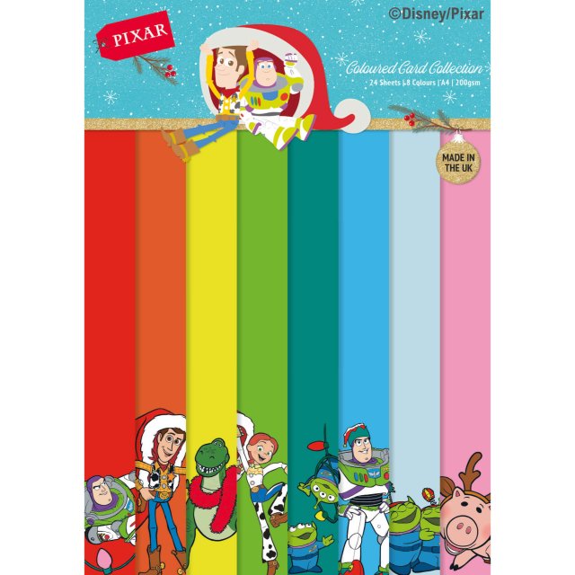 Disney Disney Toy Story Christmas A4 Coloured Card Pack | 24 sheets