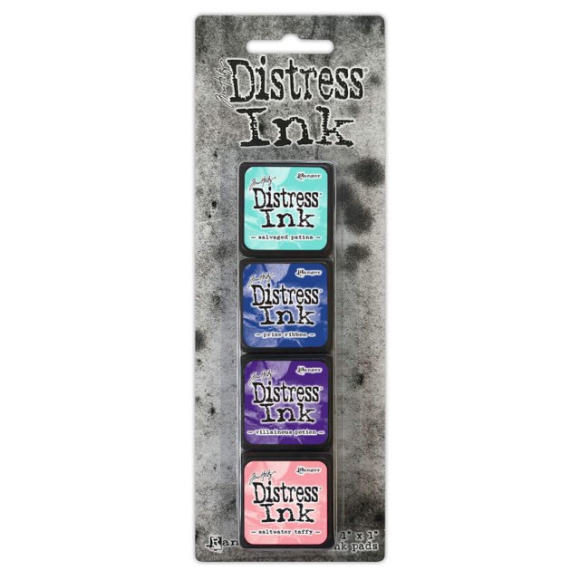 Distress Ranger Tim Holtz Mini Distress Ink Pad Kit No 17 | Set of 4