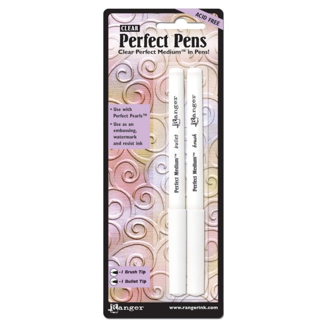 Ranger Perfect Medium Pens Brush & Bullet Nibs | Set of 2