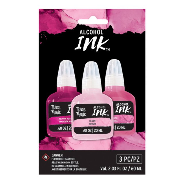 Brea Reese Brea Reese Alcohol Ink Set Blush/Rose/Medium Magenta | Set of 3