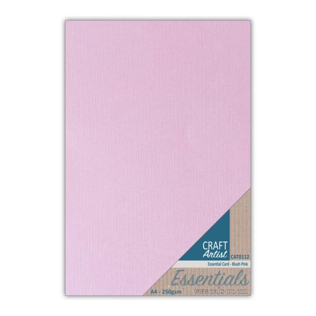 Craft Artist Craft Artist A4 Essential Card Blush Pink | 10 sheets