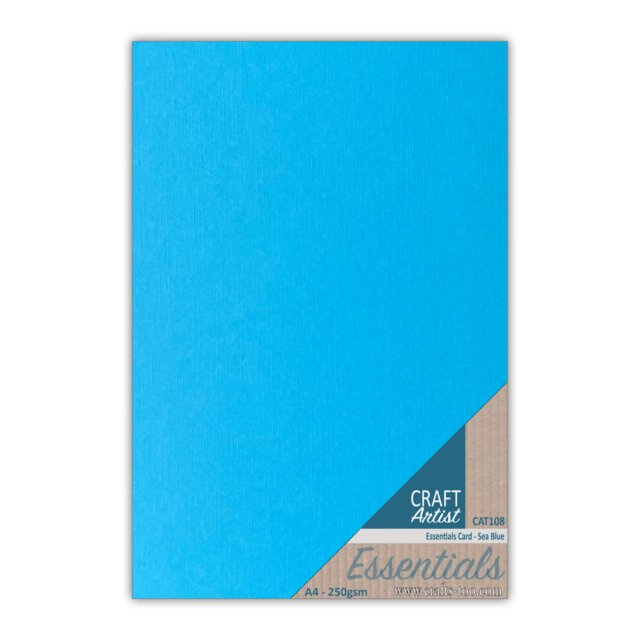 Craft Artist Craft Artist A4 Essential Card Sea Blue | 10 sheets