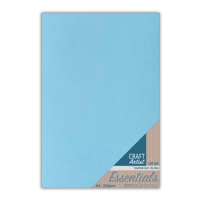 Craft Artist Craft Artist A4 Essential Card Sky Blue | 10 sheets