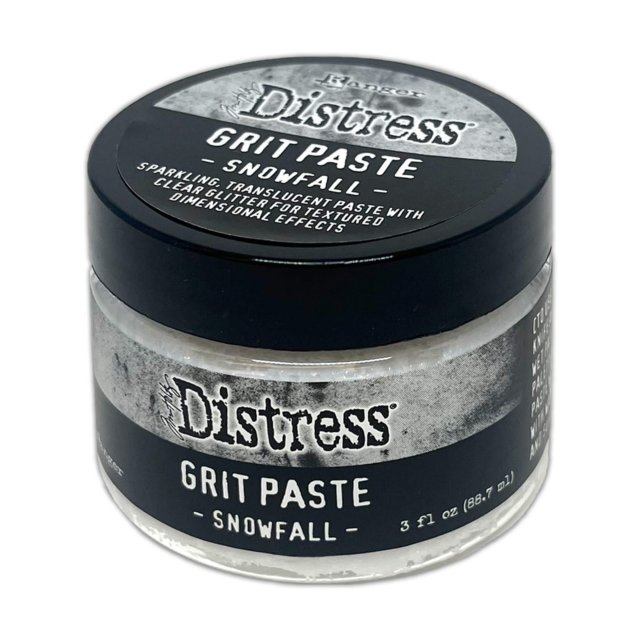 Distress Ranger Tim Holtz Distress Holiday Grit Paste Snowfall | 3 fl oz