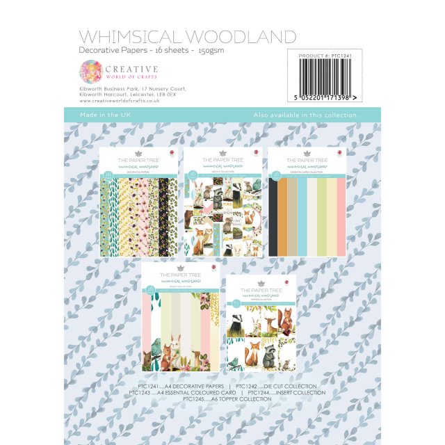 The Paper Tree Forest Tales A4 Die Cut Collection