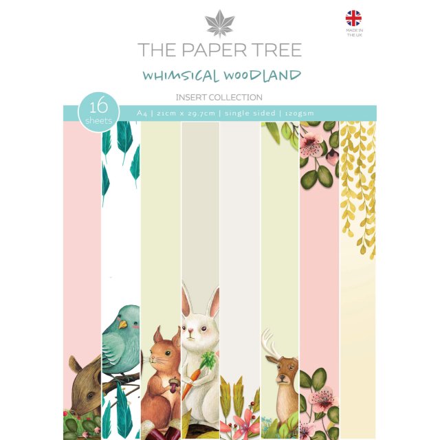 The Paper Tree The Paper Tree Whimsical Woodland A4 Insert Collection | 16 sheets
