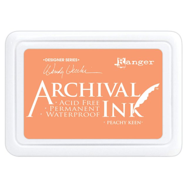 Archival Ink Ranger Wendy Vecchi Archival Ink Pad Peachy Keen