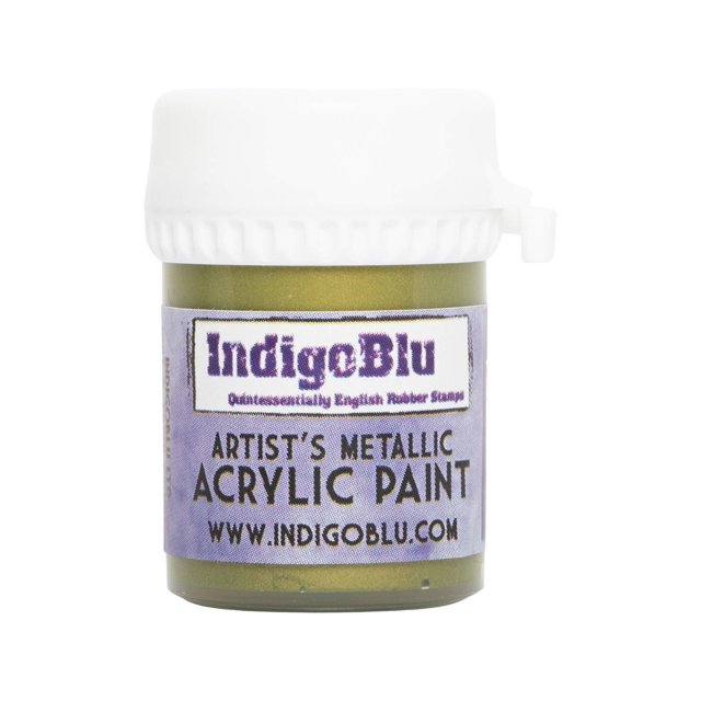 IndigoBlu Stamps IndigoBlu Artists Metallic Acrylic Paint Kissing Frogs | 20ml