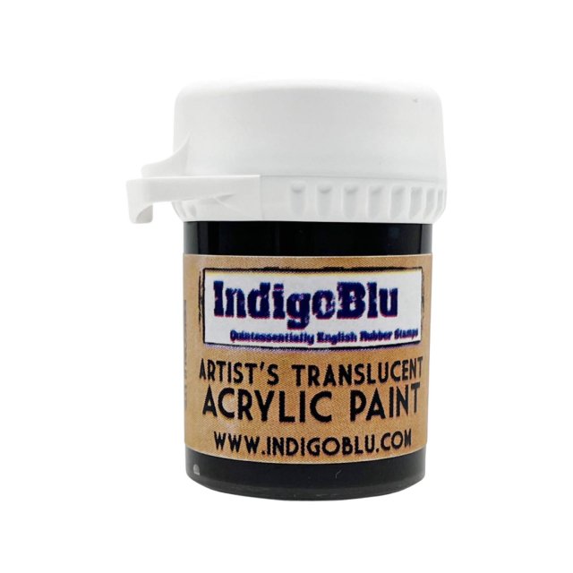 IndigoBlu Stamps IndigoBlu Artists Translucent Acrylic Paint Burnt Sienna | 20ml