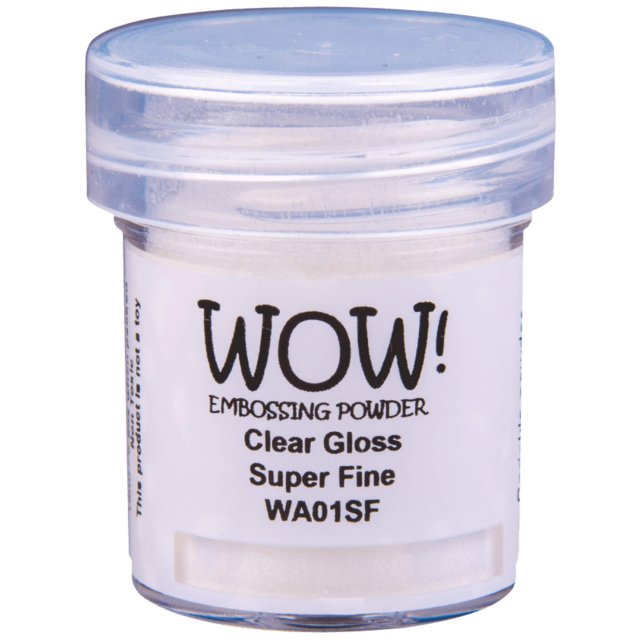 Wow Embossing Powders Wow Embossing Powder Clear Gloss Super Fine | 15ml