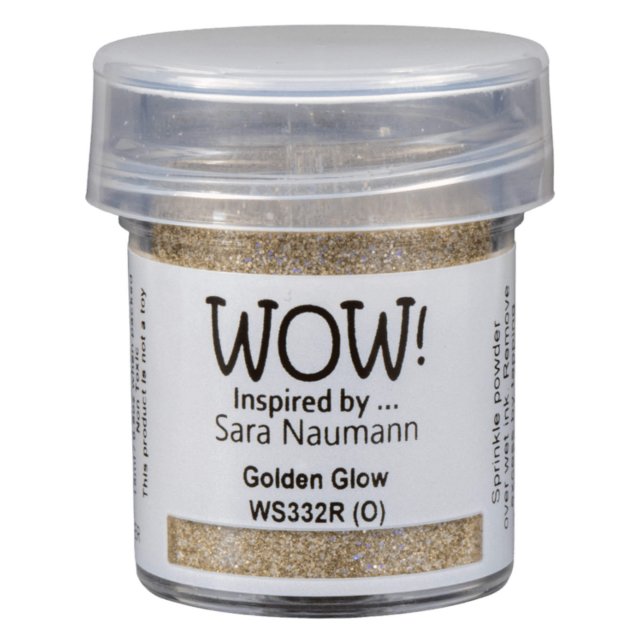 Wow Embossing Powders Wow Embossing Glitter Golden Glow | 15ml