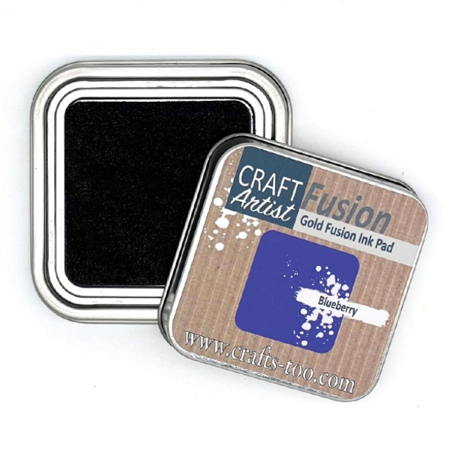 Craft Artist Craft Artist Gold Fusion Ink Pad Blueberry