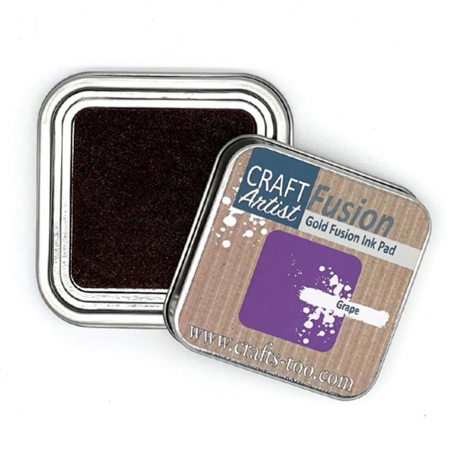Craft Artist Craft Artist Gold Fusion Ink Pad Grape