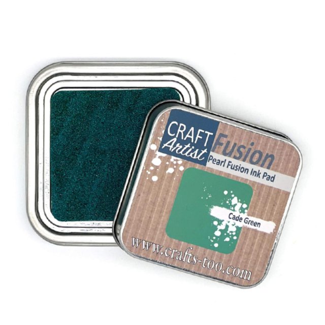 Craft Artist Craft Artist Pearl Fusion Ink Pad Cascade Green