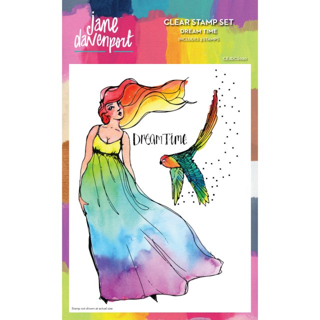 Jane Davenport Jane Davenport Clear Stamp Dream Time | Set of 3