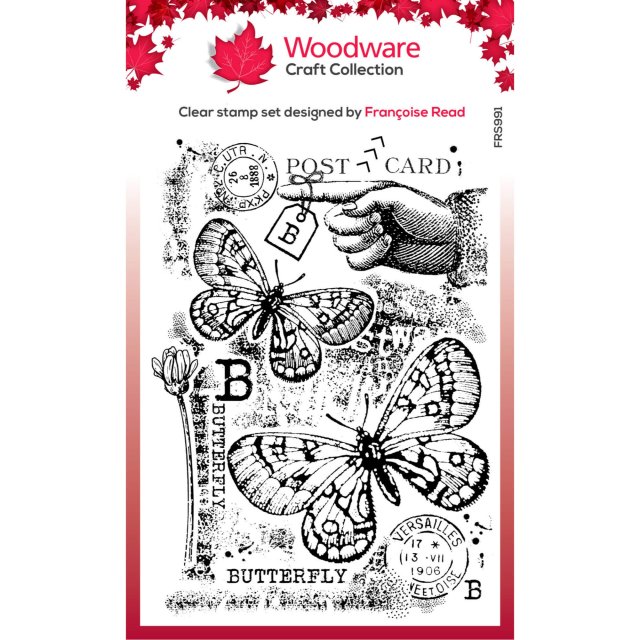 Woodware Woodware Clear Stamps B is For Butterfly