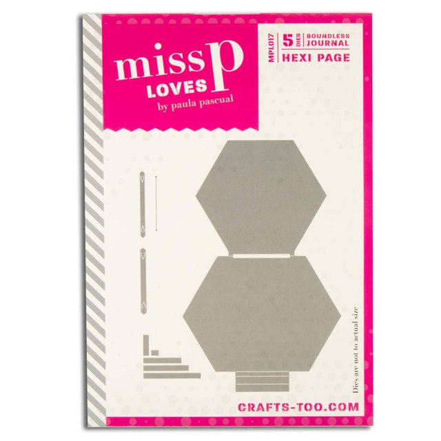 Miss P Loves Miss P Loves Die Set Boundless Journal Hexi Page | Set of 5