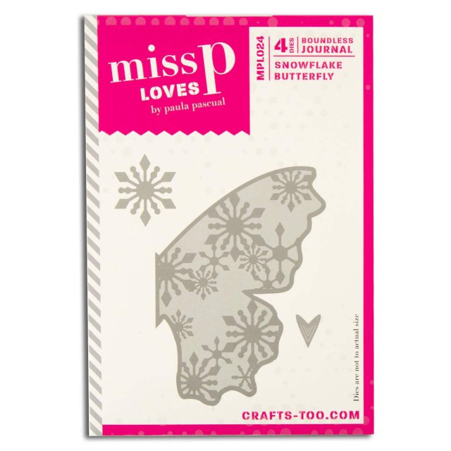 Miss P Loves Miss P Loves Die Set Boundless Journal Snowflake Butterfly | Set of 4