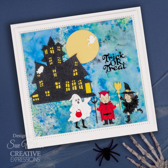 Sue Wilson Craft Dies Halloween Collection Trick or Treaters | Set of 9