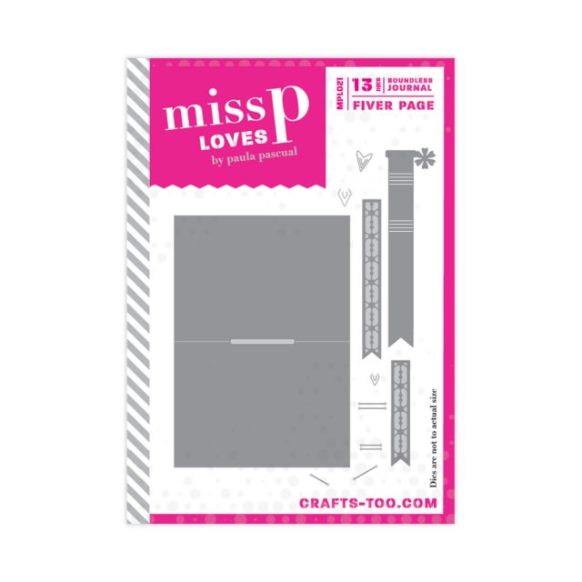 Miss P Loves Miss P Loves Die Set Boundless Journal Fiver Page | Set of 13