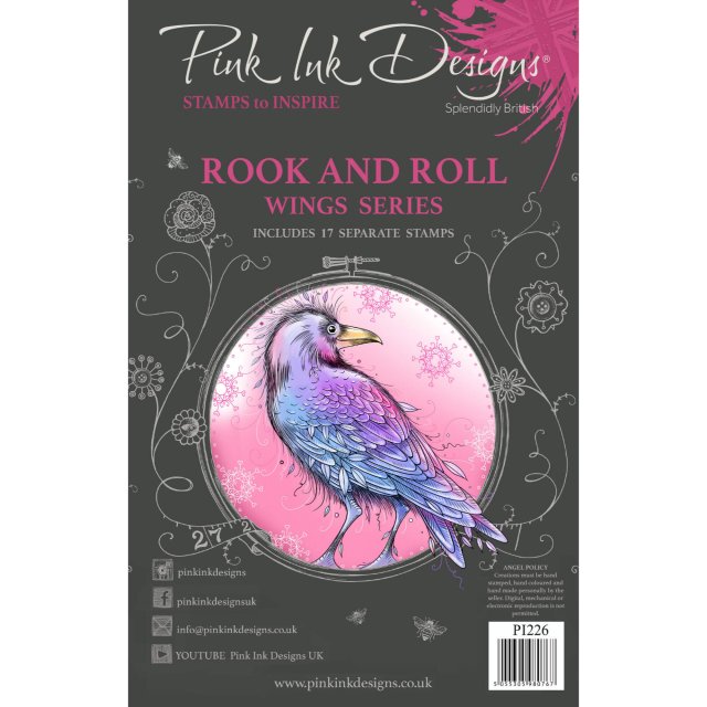 Pink Ink Designs Pink Ink Designs Clear Stamp Rook & Roll | Set of 17