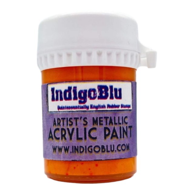 IndigoBlu Stamps IndigoBlu Artists Metallic Acrylic Paint March Hare | 20ml