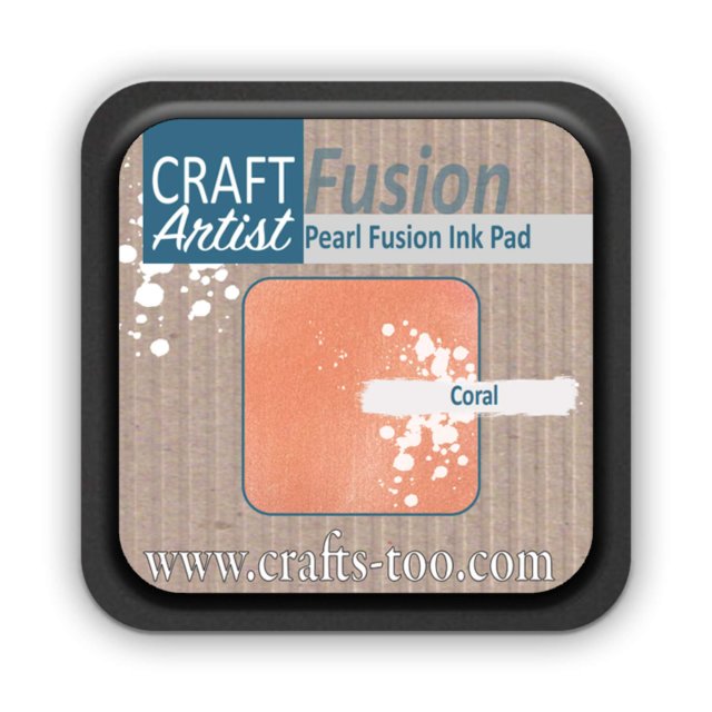 Craft Artist Craft Artist Pearl Fusion Ink Pad Coral