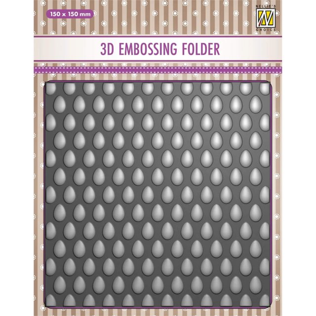 Nellie Snellen Nellie Snellen 3D Embossing Folder Eggs
