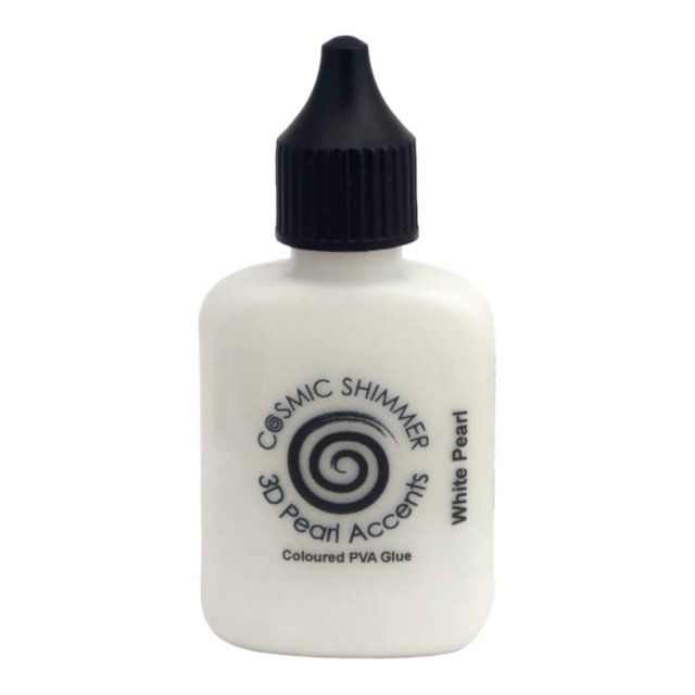 Cosmic Shimmer Cosmic Shimmer 3D Pearl Accents White | 30ml