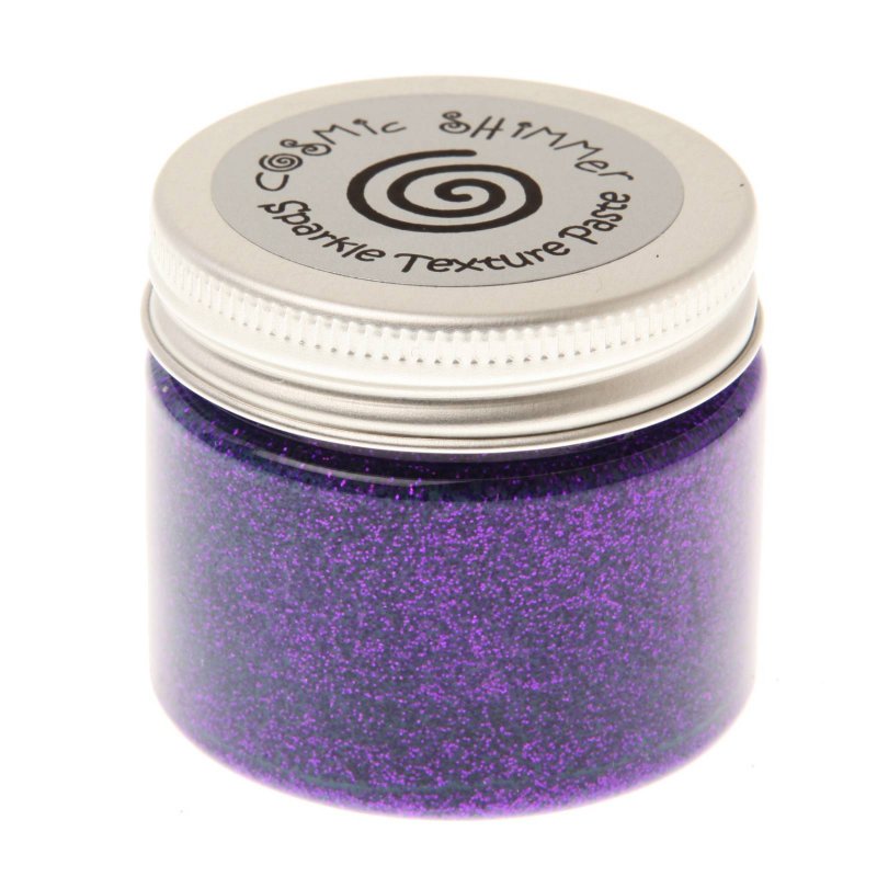 Cosmic Shimmer Cosmic Shimmer Sparkle Texture Paste Vivid Violet | 50ml