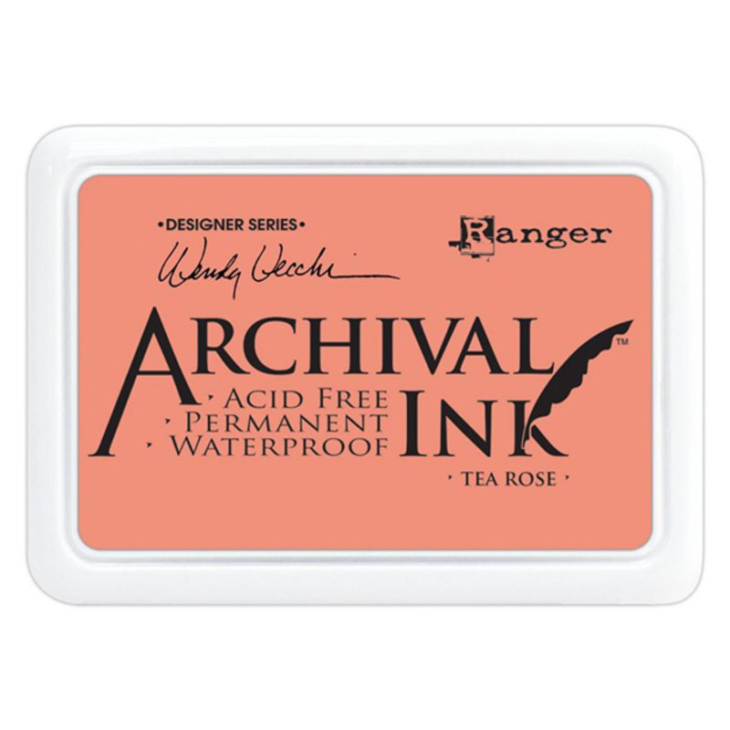 Archival Ink Ranger Wendy Vecchi Archival Ink Pad Tea Rose