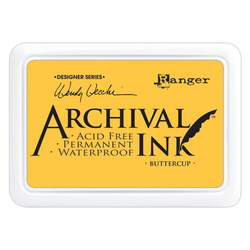 Archival Ink Ranger Wendy Vecchi Archival Ink Pad Buttercup