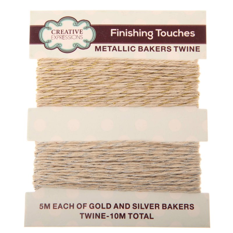 Creative Expressions Metallic Bakers Twine
