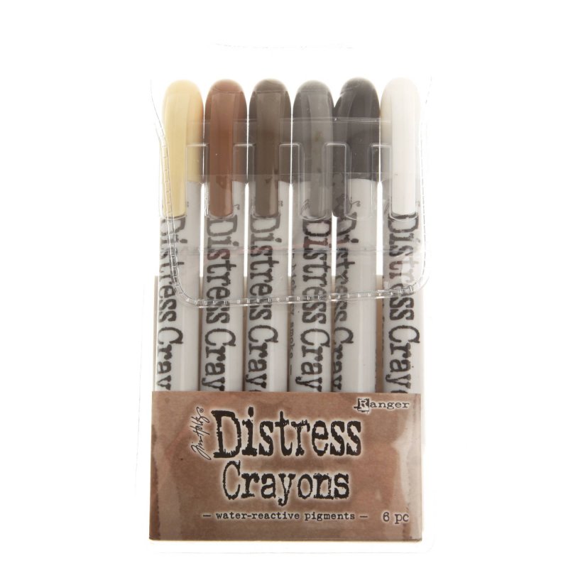 Distress Ranger Tim Holtz Distress Crayons Set 3 | Set of 6
