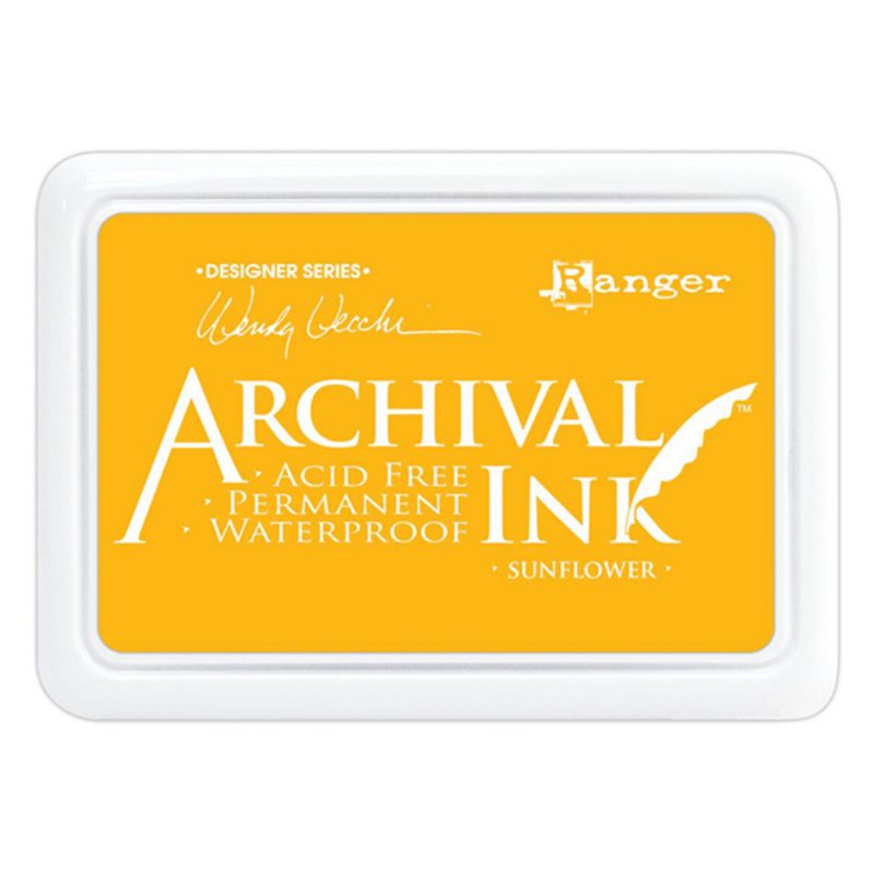 Archival Ink Ranger Wendy Vecchi Archival Ink Pad Sunflower