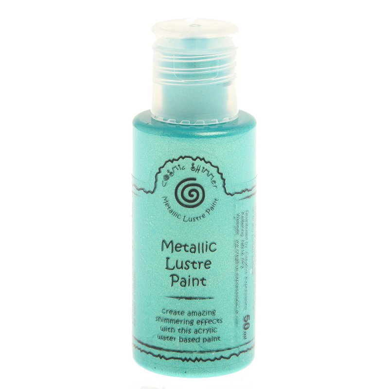 Cosmic Shimmer Cosmic Shimmer Metallic Lustre Paint Peacock Feathers | 50ml