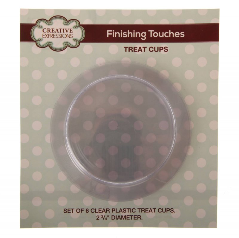 Creative Expressions Creative Expressions Treat Cups | Pack of 6