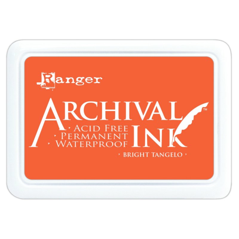 Archival Ink Ranger Archival Ink Pad Bright Tangelo