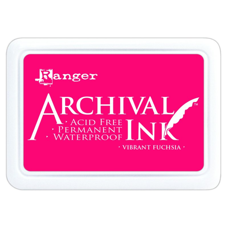 Archival Ink Ranger Archival Ink Pad Vibrant Fuchsia